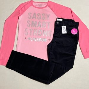 Velvet Jeans W/Free Shirt